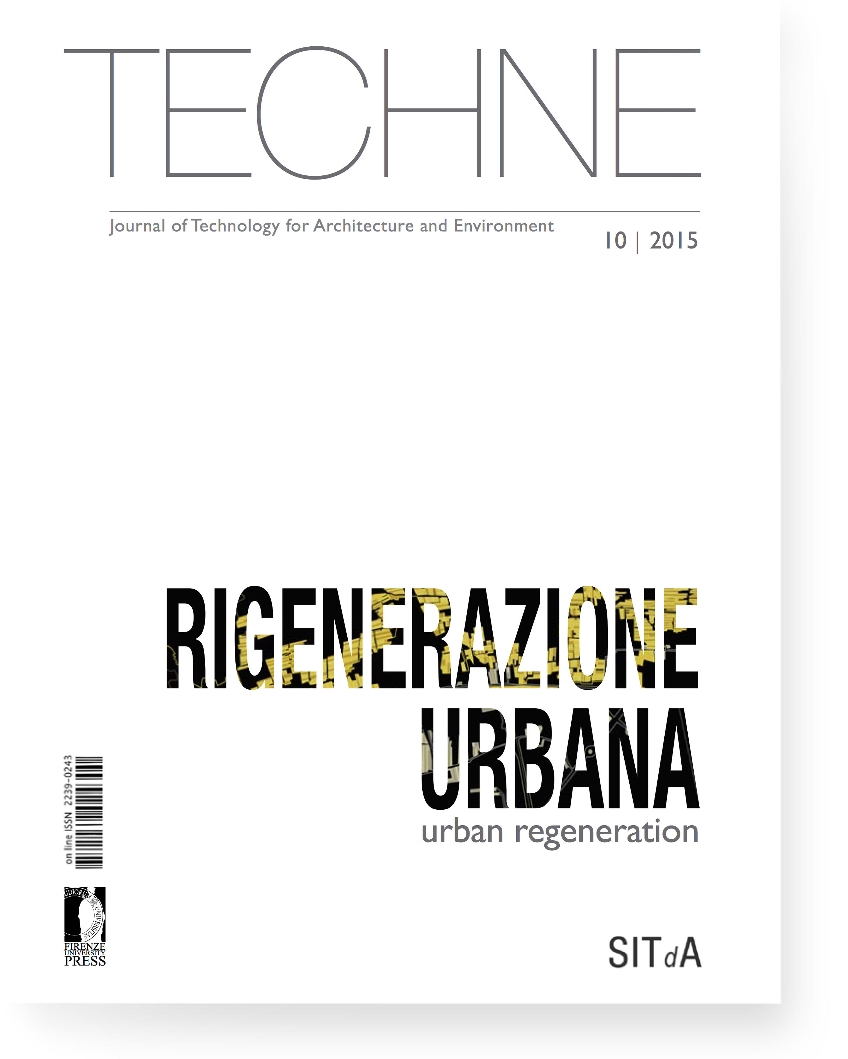 TECHNE 10 (2015): Urban regeneration