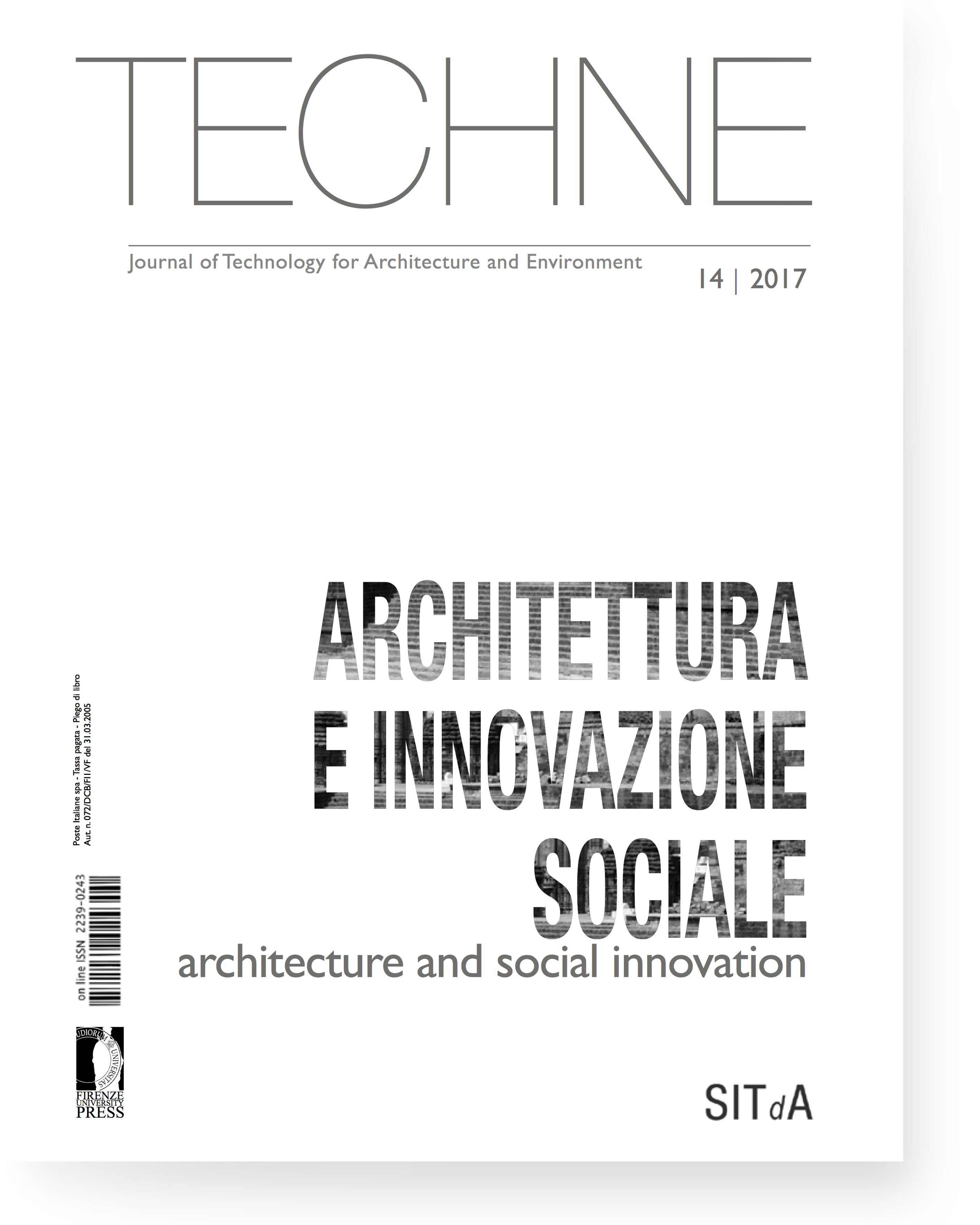 TECHNE 14 (2017): Architecture and social innovation